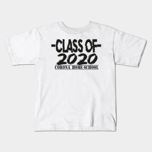 Class Of 2020 Corona Home-School Kids T-Shirt
